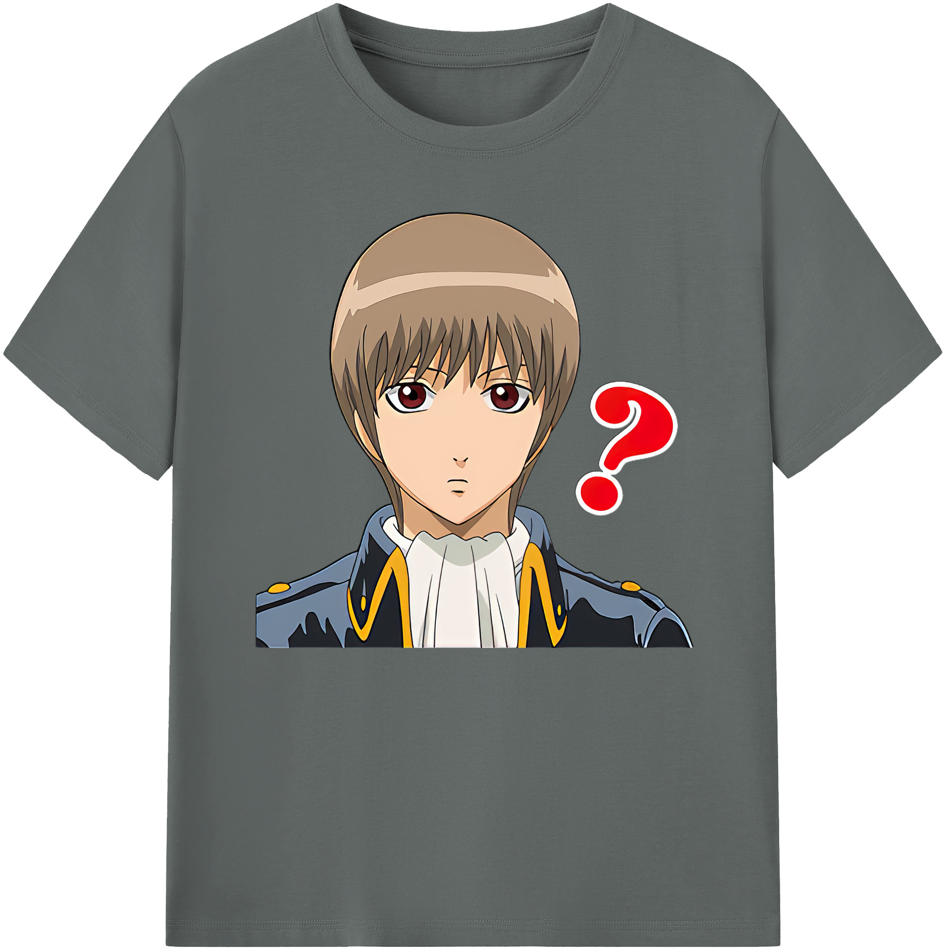 （画像用） ぎんたま 坂田銀時（さかたぎんとき） 神楽 志村新八（しむら しんぱち） GINTAMA Sakata Gintoki Kagura Shimura Shinpachi 綿100％ メンズ半袖Tシャツ｜肌触りやわらか＆通気性